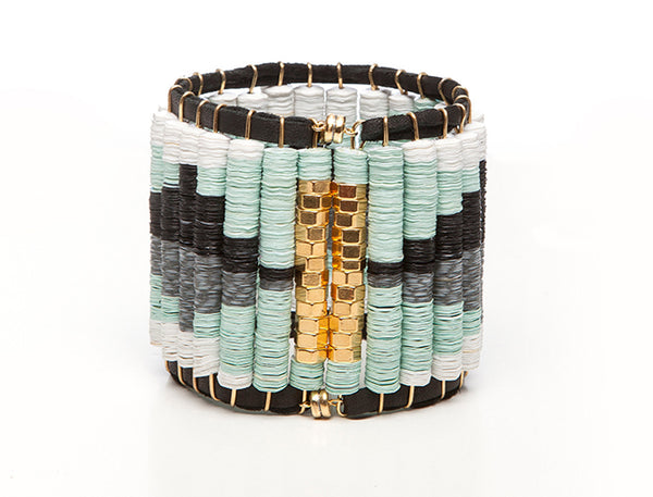 Light Blue Rug Bracelet