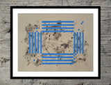 Lines in Blue