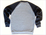 KIMEM Logo Print Sweater - Black & Grey