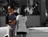 KIMEM Logo Print Sweater - Black & Grey