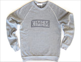 KIMEM Logo Print Sweater - Grey