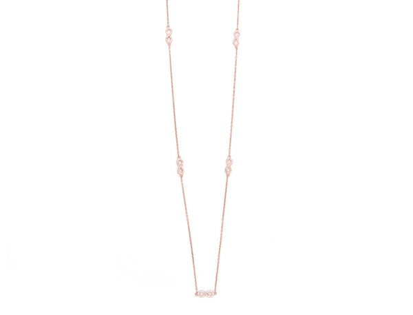Long Infinity Necklace