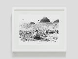 Lookout Eyal Landman drawing print