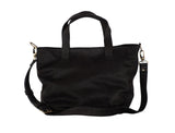 12 Juillet Noon - Medium Leather Tote Bag (Black)