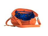 12 Juillet Noon - Medium Leather Tote Bag (Orange)