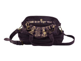 12 Juillet Noon - Medium Leather Tote Bag (Plum)