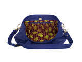 12 Juillet Noon - Medium Leather Tote Bag (Royal Blue)