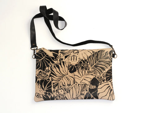 Hand Painted Leather Purse
