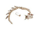 Crystal Flora Ear Cuff Laurie Fleming Jewellery