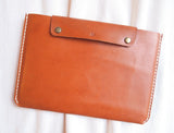 Handstitched Personalized Leather iPad Mini Case