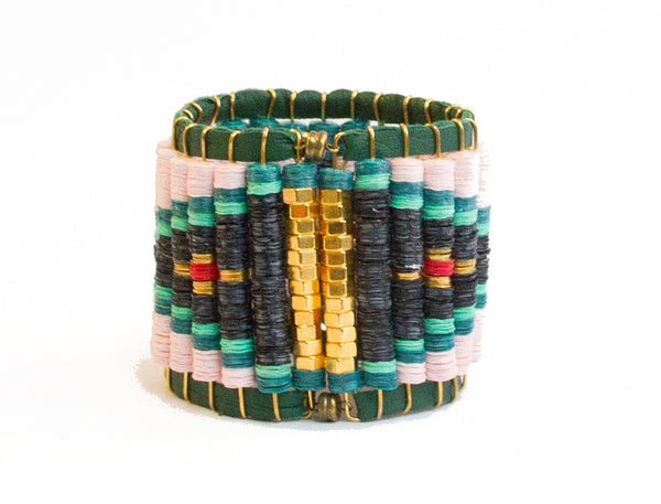 BLACK Collection Pink Rug Bracelet