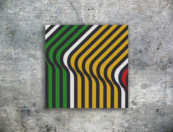 "Ripples" Green