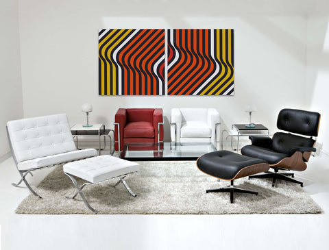 "Ripples" Orange