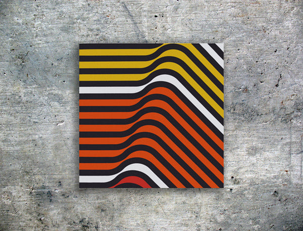 "Ripples" Orange