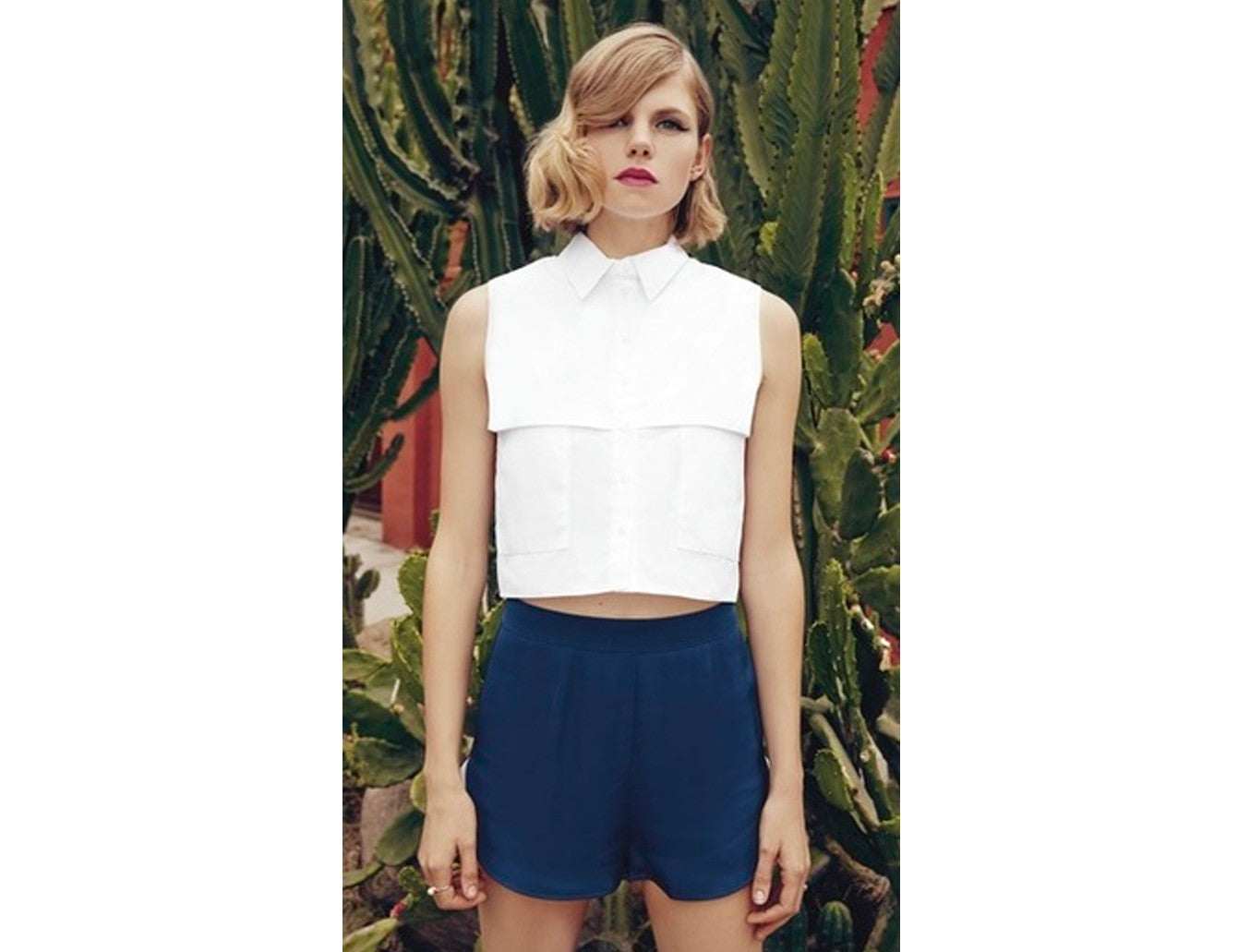 Cropped Shirt