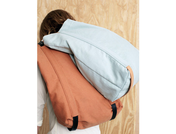 Brick Red Idan Bag with Black Strap