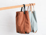 Brick Red Idan Bag with Black Strap