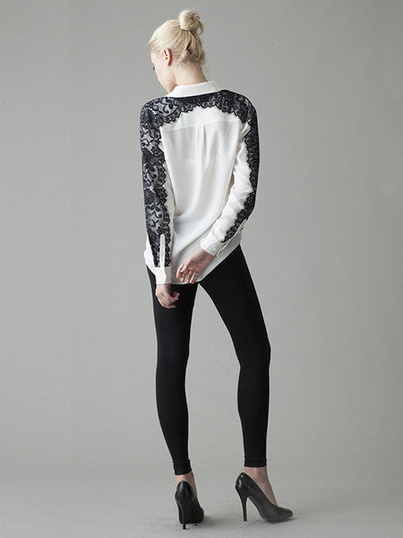 Coming to Dinner Hepburn Blouse