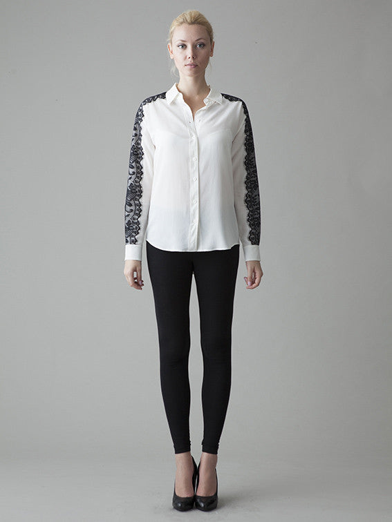 Coming to Dinner Hepburn Blouse