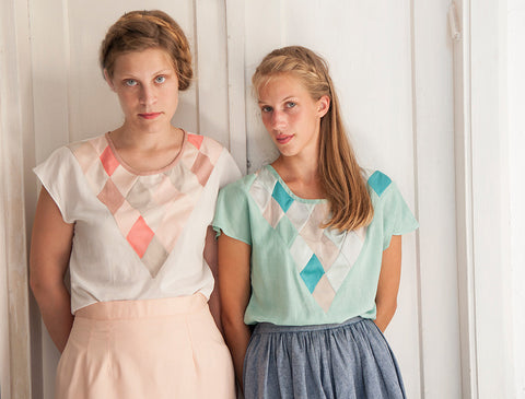 Argyle Patchwork Shirt