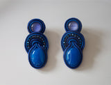 Azul Navy Soutache Earrings
