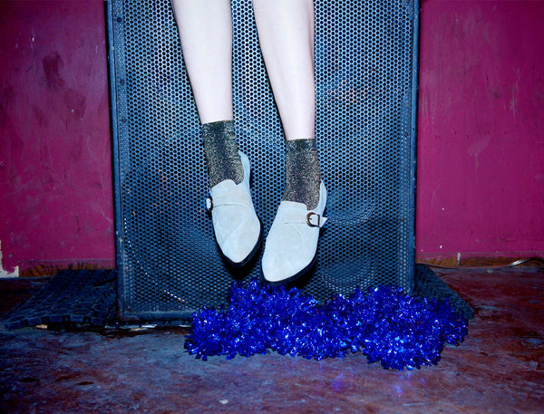 Light Beige Criss- Cross