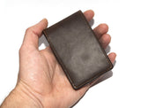 Bifold Card Holder - Brown