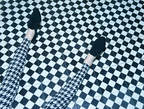 Black Criss-Cross