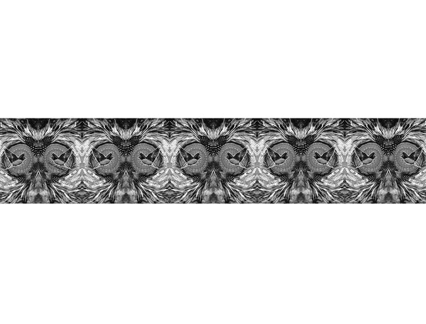 Black and White Bird Scarf