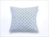 Black & White Origami Geometric Pillow