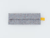 kapiza, danna kazir, blue-grey pencil case