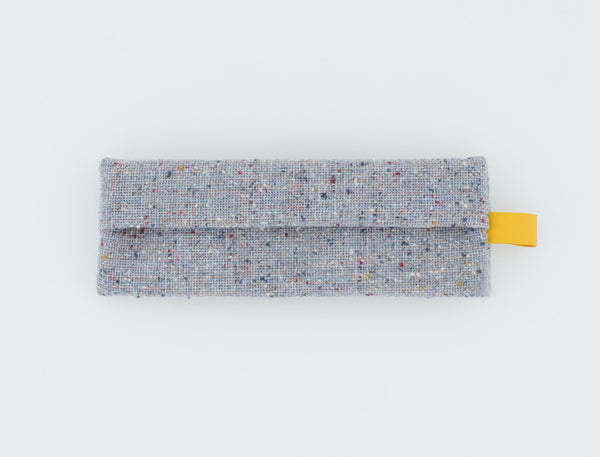 kapiza, danna kazir, blue-grey pencil case