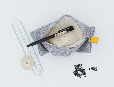 Blue-Grey Pencil Case