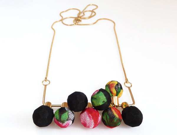 Candy Necklace- Print Fabric