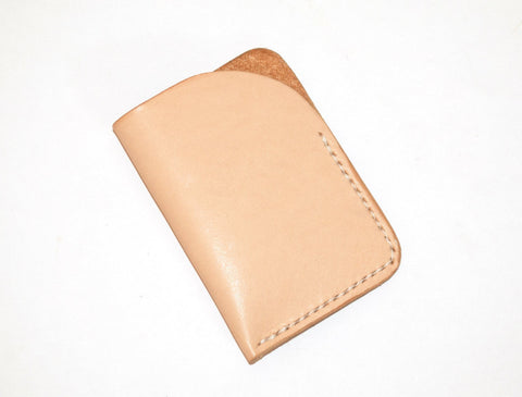 Leather Card Case - Natural