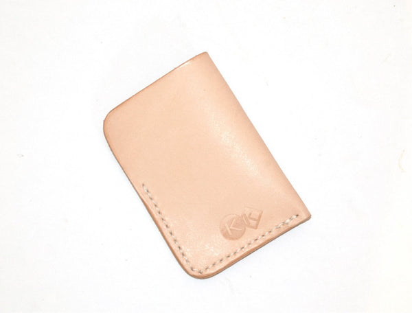 Leather Card Case - Natural