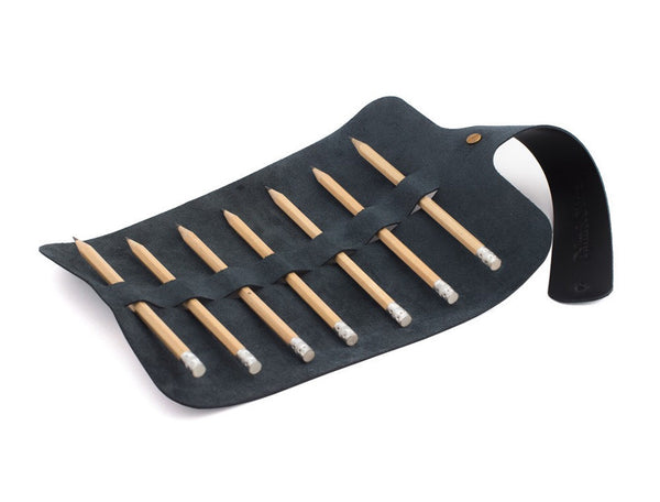 Leather Case - Black Palm&Olive