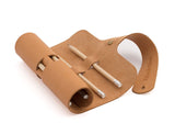 Leather Case - Brown Palm&Olive