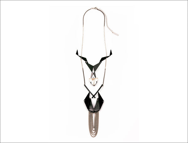 Dario's Cassandre Necklace Black