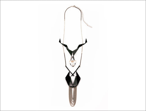 Cassandre Necklace Black