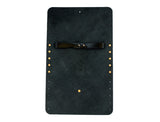 Leather Clutch Palm & Olive