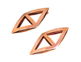 Cosmic Earrings (Rose-Gold Vermeil)