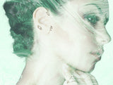Crystal Thorn Studs Laurie Fleming Jewellery