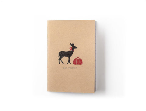 Handmade Deer Notebook