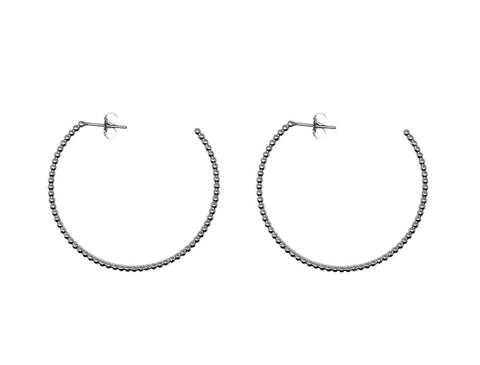 Disco Hoops (Silver)