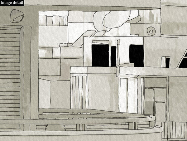 Dizengoff Square Canvas