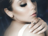 Double Three Phase Ring Laurie Fleming Jewellery