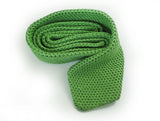 Green Knitted Necktie
