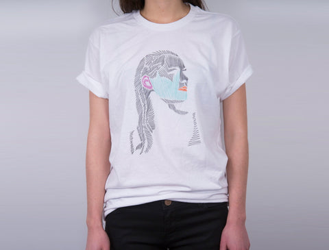 Figa Graphic T-Shirt with Jimojunk Art