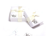 Delicate YELLOW Dangling Earrings, with 